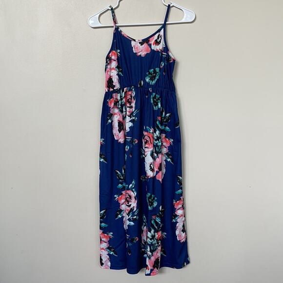 NEW Iffei Girls SIZE 8-9 YEARS Spaghetti Strap Sundress Dress with Headband - Picture 1 of 7